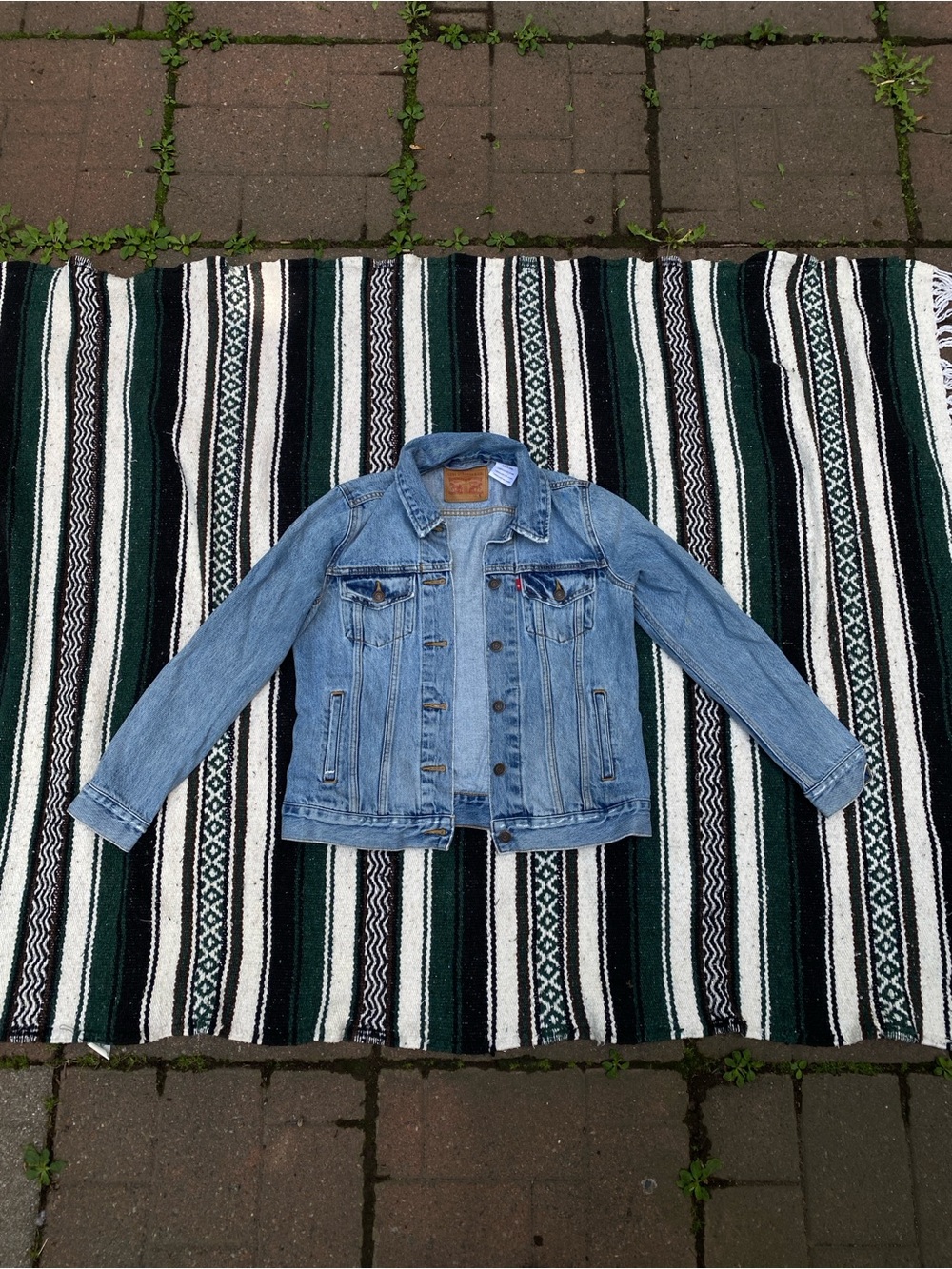 Levi's Light Wash Blue Denim Trucker Jacket